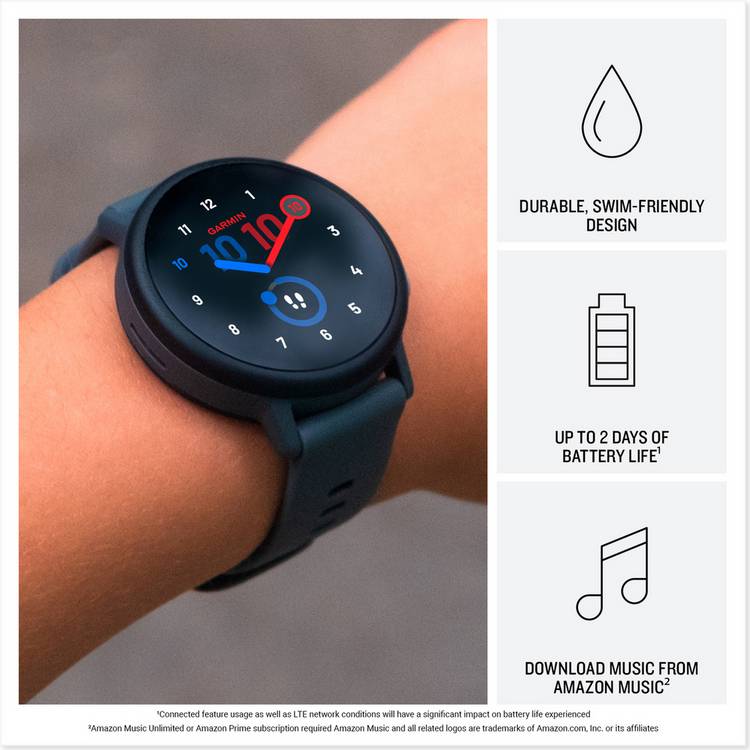 Garmin Bounce 2 kids smartwatch 43mm (British brand)