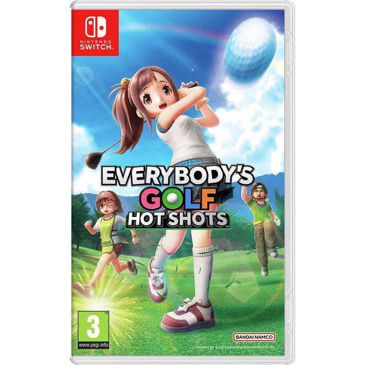 Everybody's Golf Hot Shots Nintendo Switch game, imported from the UK