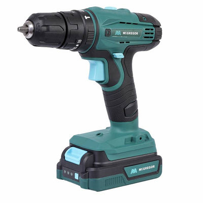 Argos McGregor 18V Cordless Combi Drill with 100 Accessories - 2AH- Buy online at McGrocer