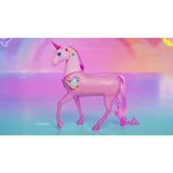 Barbie Sparkle Lights toy unicorn with 20 lights - British product