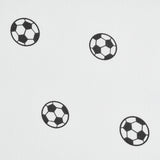 Argos Home Football Printed White Fitted Sheet - Double