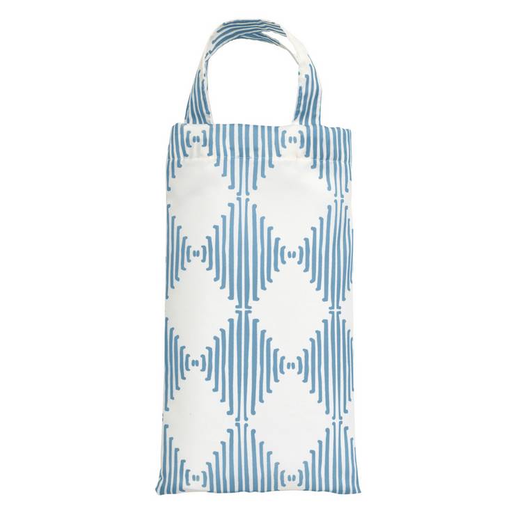 Habitat blue shower curtain 180x180cm (British brand)