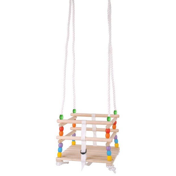 Bigjigs Toys Cradle Swing for toddlers - British product