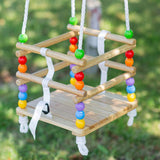 Bigjigs Toys Cradle Swing for toddlers - British product