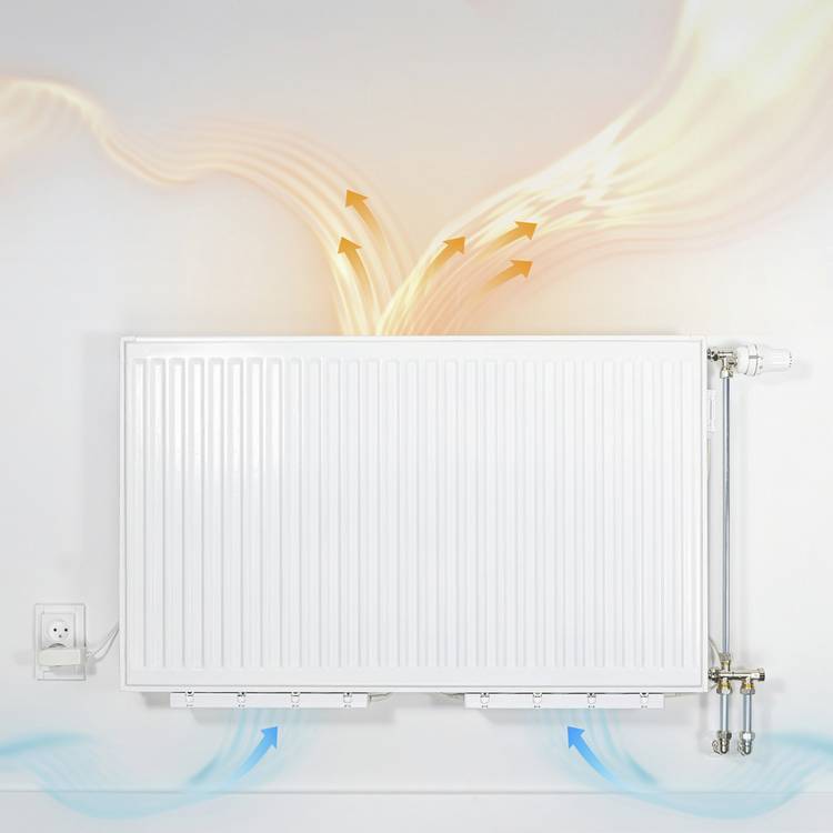 SpeedComfort radiator fan trio set white, imported from the UK
