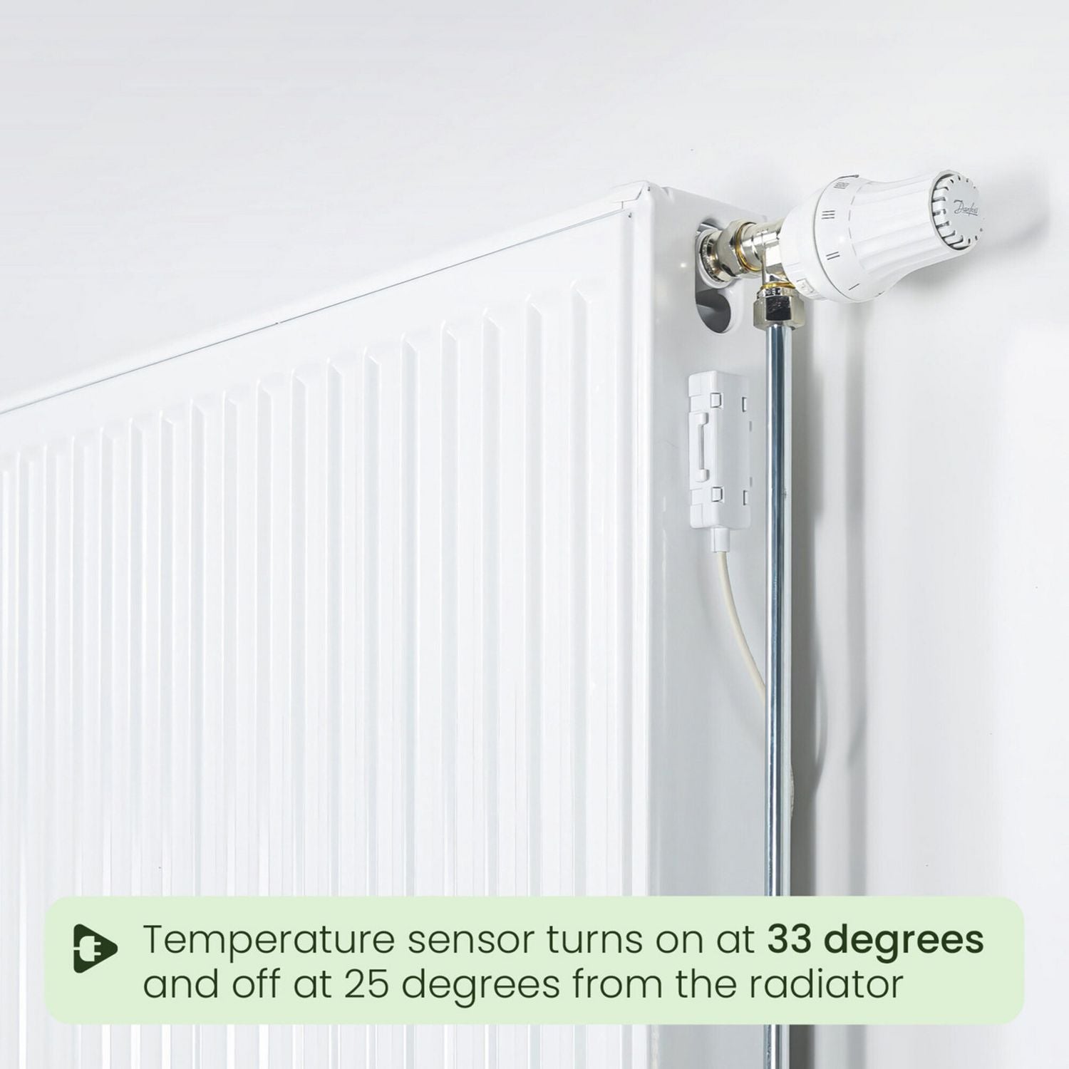 SpeedComfort radiator fan trio set white, imported from the UK