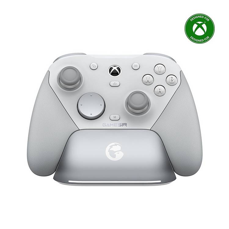 GameSir G7 Pro white wired controller for Xbox and PC, imported from the UK