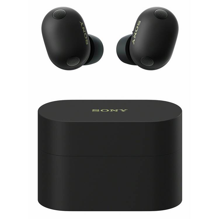 Sony WF-1000XM6 noise cancelling earbuds black, UK version