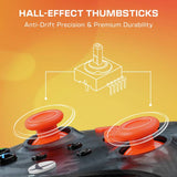 Turtle Beach Rematch Core wired controller Camo Orange, imported from the UK