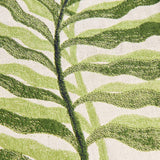Habitat Leaf Jacquard throw green 150x125cm (British brand)