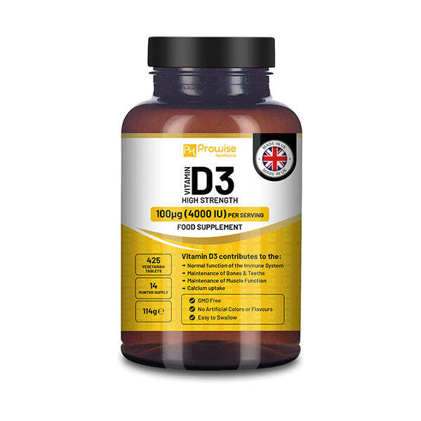 Prowise Vitamin D3 4000 IU High Strength I 425 Tablets GOODS Superdrug   