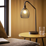 Argos Home Nyx metal table lamp black, UK version