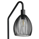 Argos Home Nyx metal table lamp black, UK version