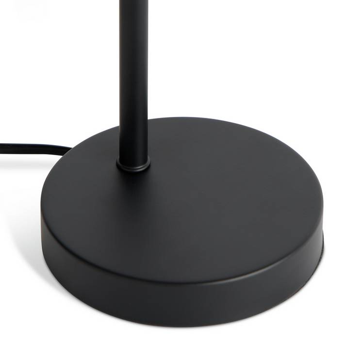 Argos Home Nyx metal table lamp black, UK version