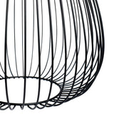 Argos Home Nyx black metal lampshade 24.5cm, imported from the UK