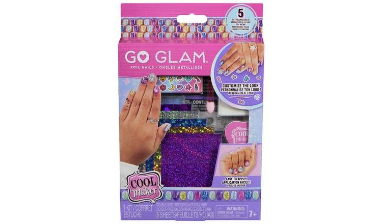 Cool Maker GO GLAM Foil Nails Set GOODS Argos