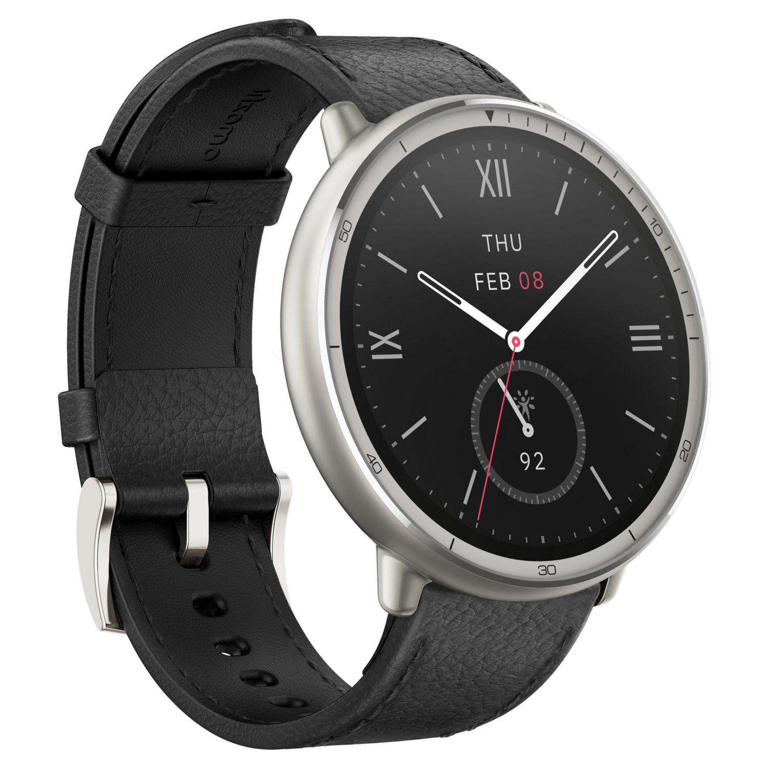 Amazfit Active 2 Premium smart watch black leather - British product