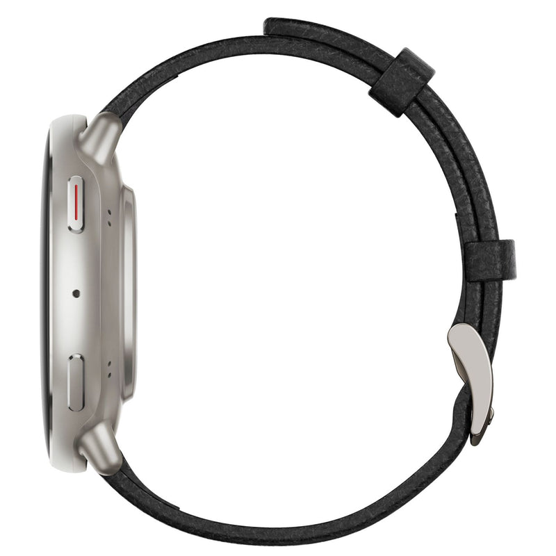 Amazfit Active 2 Premium smart watch black leather - British product