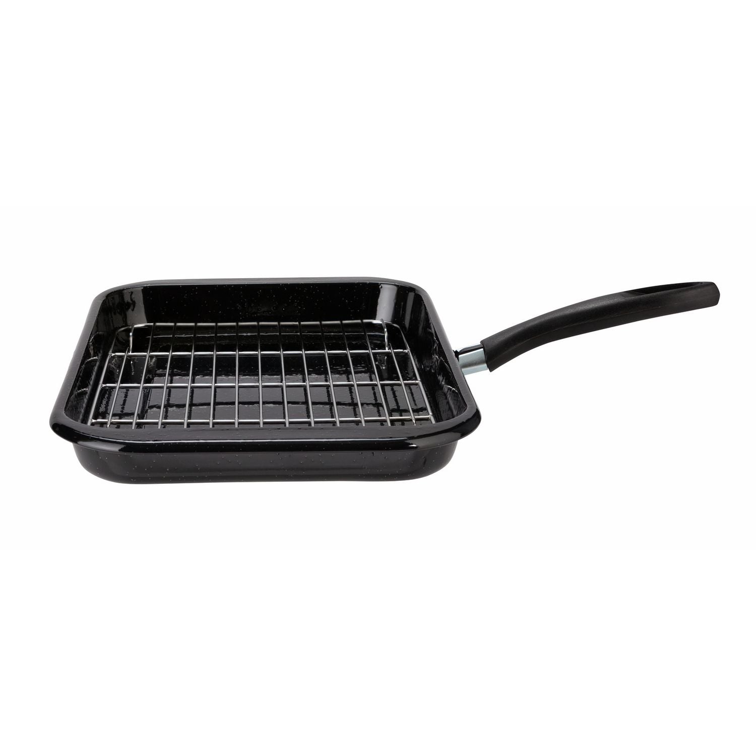 Argos Home rectangular enamel grill pan, imported from the UK