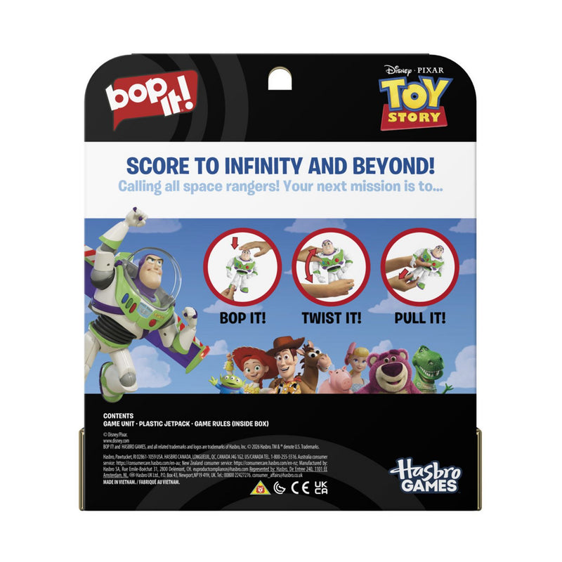 Disney Buzz Lightyear Bop It game - British product
