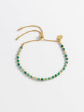 Estella Bartlett Amelia Howlite Bracelet Gold Tone Grey for Stress Relief