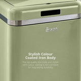Swan sage 45L retro square sensor bin, UK version