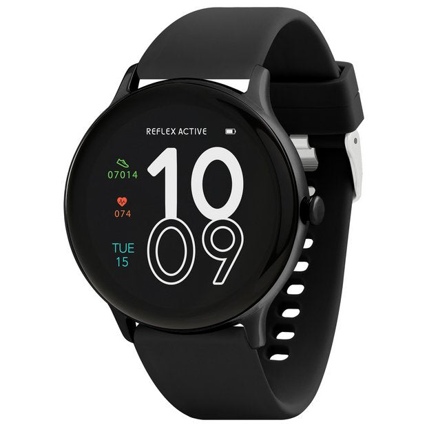 Reflex Active Nexus Series 22 black calling smartwatch (British brand)