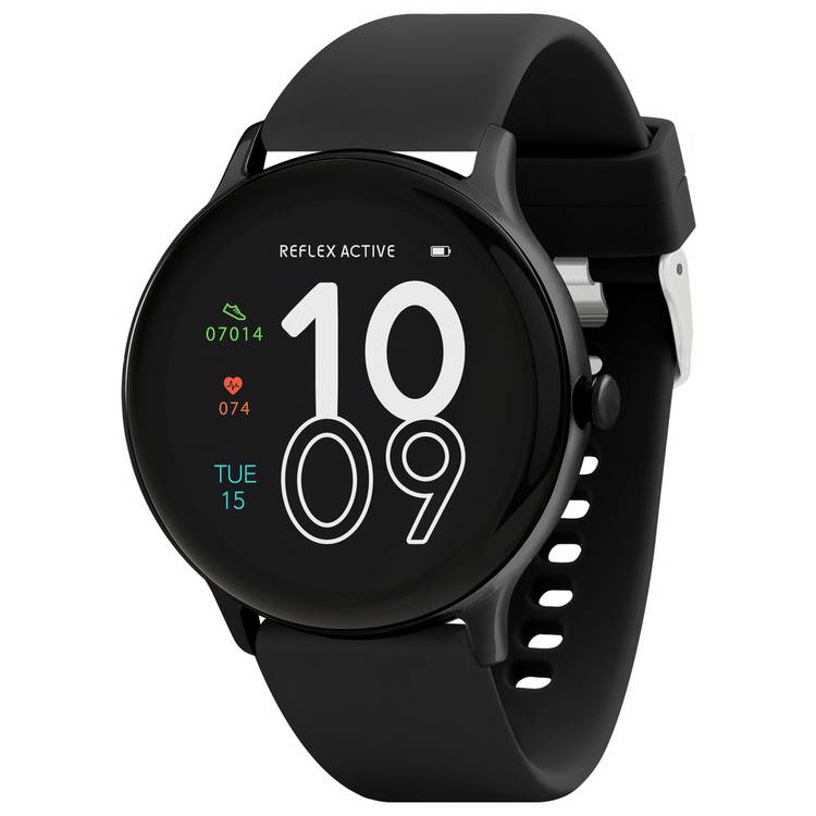 Reflex Active Nexus Series 22 black calling smartwatch (British brand)