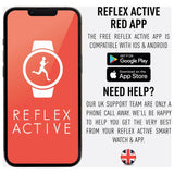 Reflex Active Nexus Series 22 black calling smartwatch (British brand)