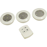 Eagle LED push lights pack of 3 (British brand)