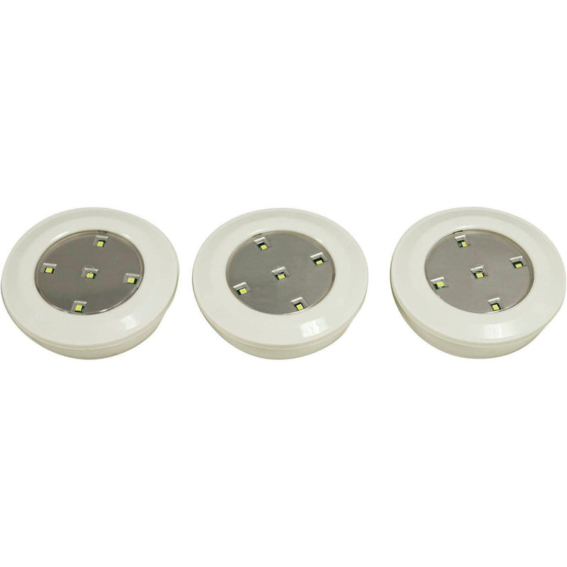 Eagle LED push lights pack of 3 (British brand)