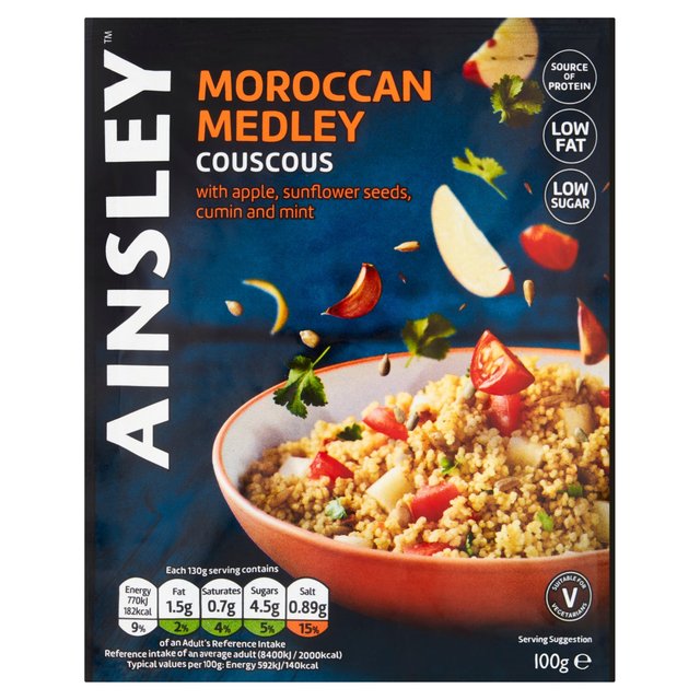 Ainsley Harriott Moroccan Medley Cous Cous   100g GOODS M&S   