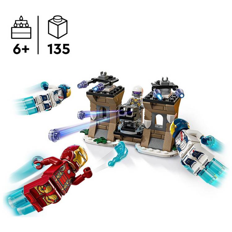 LEGO Marvel Iron Man building set 76288, imported from the UK