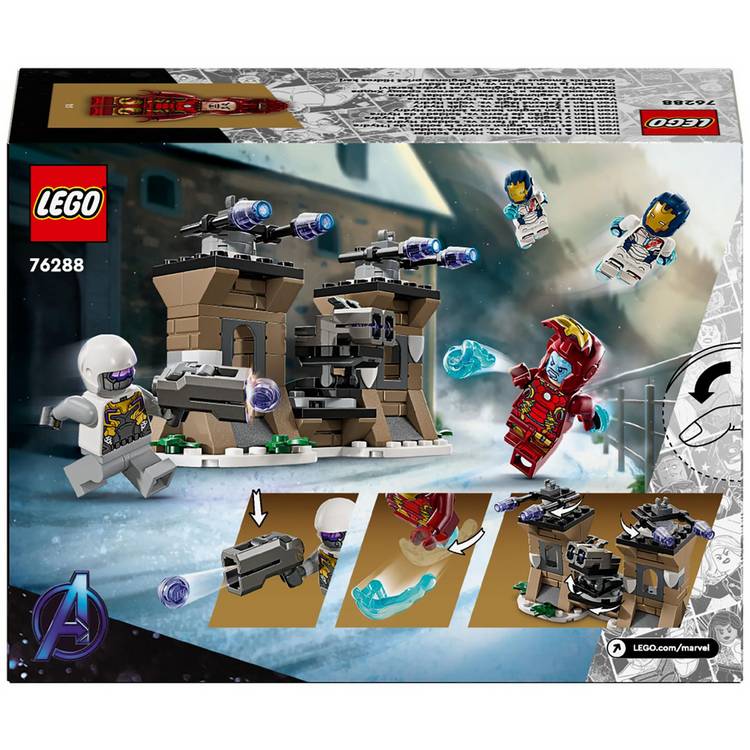 LEGO Marvel Iron Man building set 76288, imported from the UK