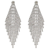 Liars & Lovers crystal chandelier drop earrings (British brand)