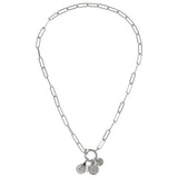 Liars & Lovers mixed charm pendant silver tone necklace, UK version