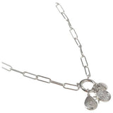 Liars & Lovers mixed charm pendant silver tone necklace, UK version