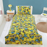 Minions kids bedding set yellow blue single (British brand)