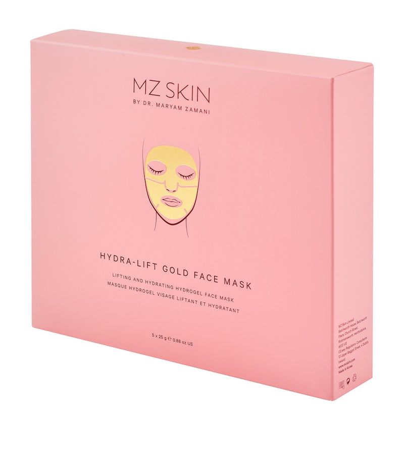 MZ Skin golden facial sheet mask, 5 pack, imported from the UK