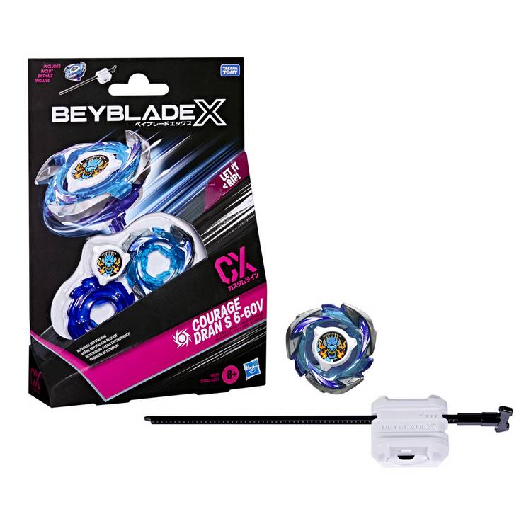 Beyblade X Starter Pack spinning top toy, UK version