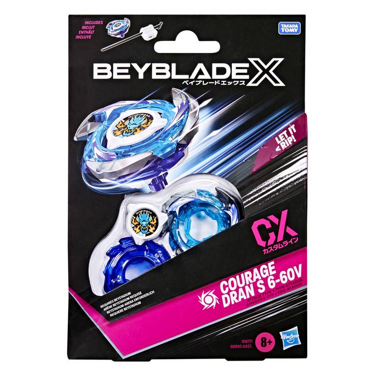 Beyblade X Starter Pack spinning top toy, UK version
