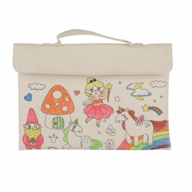 Chad Valley activity bag fairy design, imported from the UK