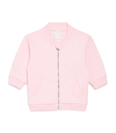 Veste de survêtement en coton avec logo Givenchy Kids (6-36 mois)