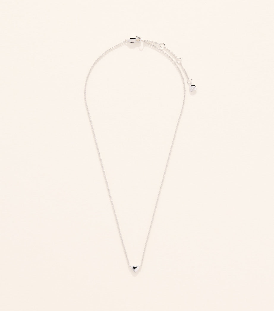 Astrid & Miyu heart charm necklace (British brand)