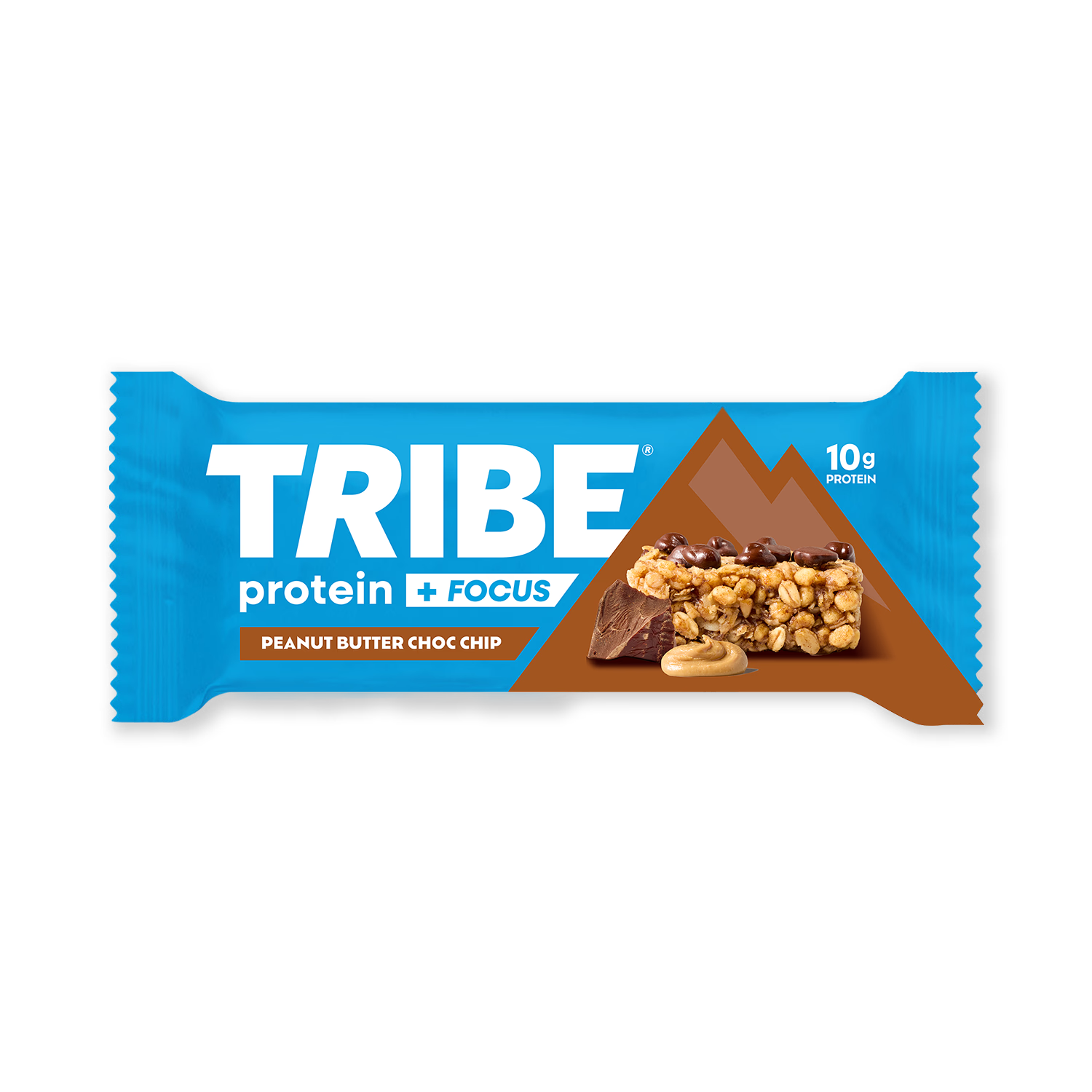 Tribe protein bar peanut butter choc chip 60g (British brand)