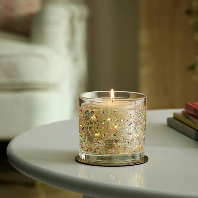 Argos Argos Home Funfetti Refillable Gel Candle - Patchouli & Amber- Buy online at McGrocer