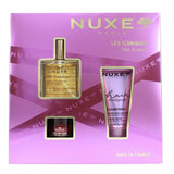 Nuxe The Iconics 3 piece gift set with dry oil, shampoo, lip balm - British product