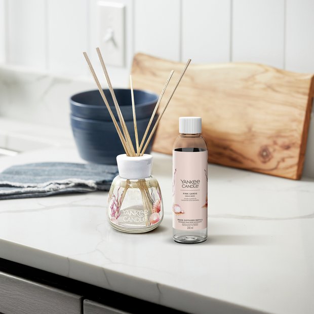 Yankee Candle Pink Sands reed diffuser refill 200ml, UK version