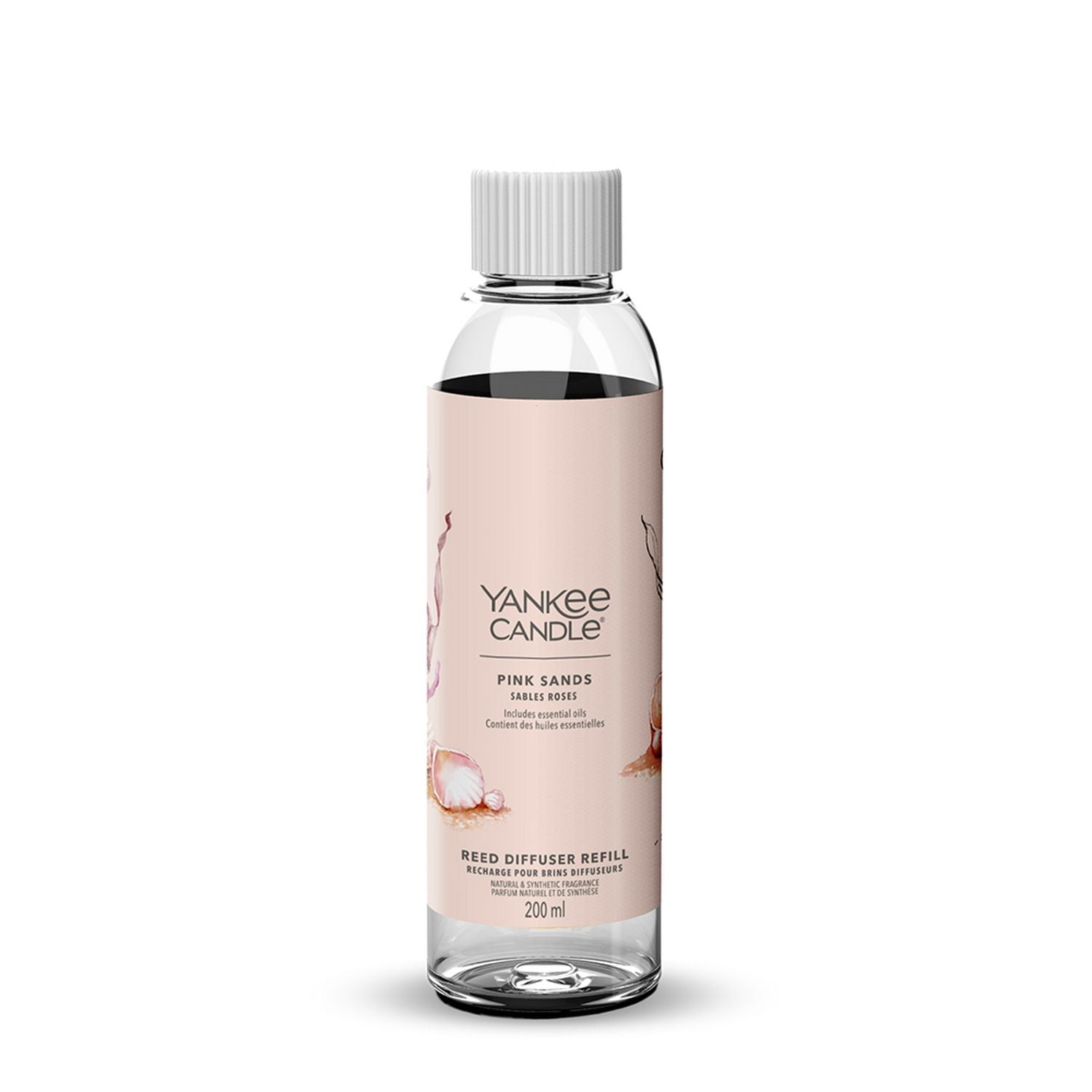 Yankee Candle Pink Sands reed diffuser refill 200ml, UK version