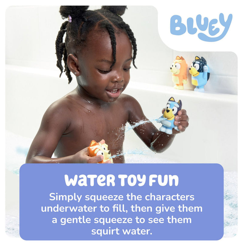 Bluey Family Bath Squirters 4-pack - British product